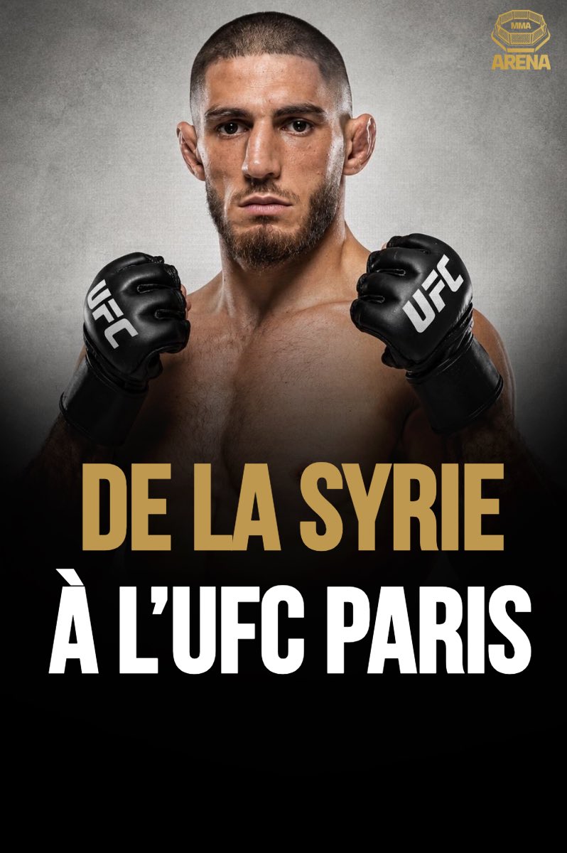 MMArena_'s tweet photo. 💔🕊️ De la guerre en Syrie à l’UFC Paris de demain 🇫🇷 … l’histoire folle de Michael Aljarouj.

Alep, 2013.
Un ado de 14 ans qui court entre les snipers pour aller à l’école.

Qui frôle la mort. Qui échappe à un kidnapping.
Et qui, dans un bus vers la liberté, se retrouve face à Daesh: 
« Soit tu combats et tu prends les armespour nous sale chien, soit on tue toute ta famille. »

Son père risque tout. Il Négocie. Il Paie de tout ce qu’il a. 
Michael court entre les snipers pour aller à l’école.
Il échappe de justesse à un kidnapping.

Et enfin, en 2013.
Ils réussissent à fuire ce chaos. Direction la France🇫🇷 

Arrivé à Créteil dans le 94 avec rien. Juste la rage de vivre, de survivre.

Le jeune Michael découvre le MMA. Il s’accroche. Il s’entraîne dur, il n’a que ça.

Il devient même par la suite champion de l’hexagone.
Il porte les couleurs de la France 🇫🇷 même sans le passeport et la nationalité française.

Et demain soir…. Le rêve absolu du jeune Micha… à l’Accor Arena… de Bercy… À Paris 🇫🇷 

Le gamin qui a survécu à la guerre va faire ses débuts dans la plus grosse organisation MMA du monde: l’UFC.
Chez lui. Devant son public qui l’a adopté. Sous le drapeau 🇫🇷 qu’il a choisi.

Michael « The Soldier » Aljarouj.
Pas juste un combattant.
Une histoire de résilience pure.

Aller Michael. Aller les bleus 🇫🇷