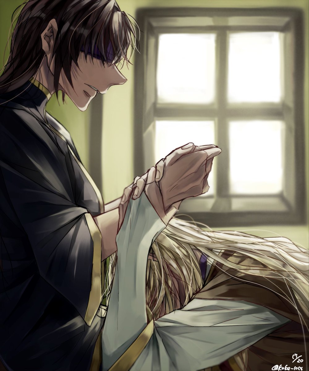 koke_1014's tweet photo. 「──私は、貴女を縛って生きていく」 https://t.co/boPwg8vyAU