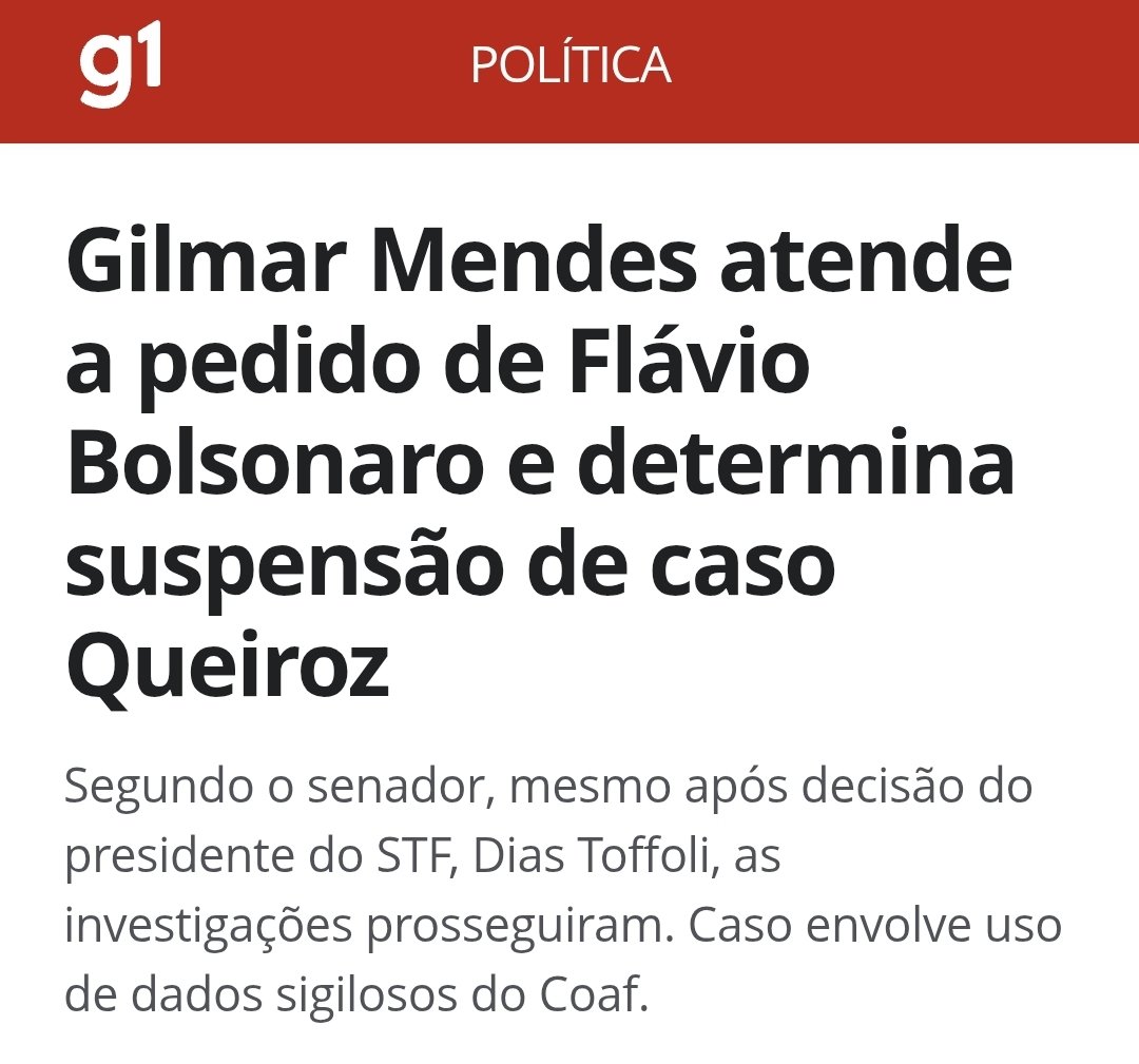 RAVENA77514156's tweet photo. @g1 Pq será, o STF sempre protegeu o Flavio bolsonaro https://t.co/TIerUe2KuM