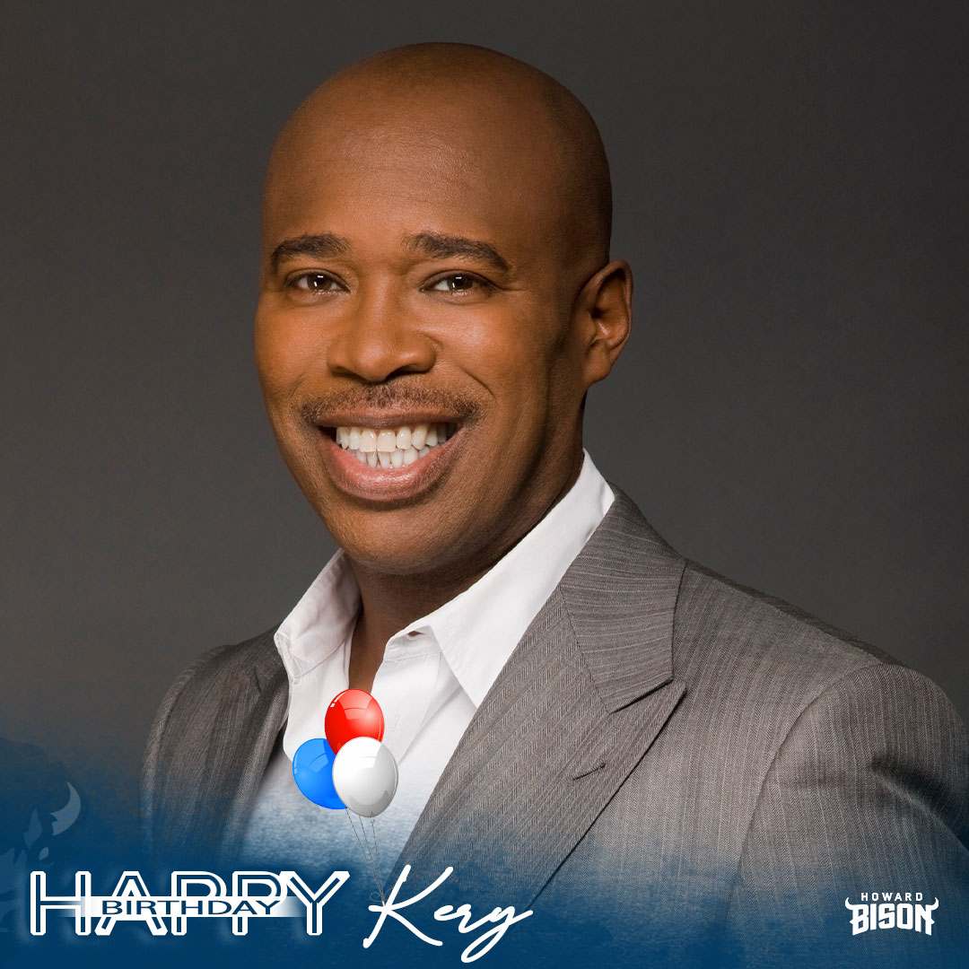 HUBisonSports's tweet photo. 🎂 | Wishing a big HAPPY BIRTHDAY to our team captain Vice President of Athletics @HowardAD_KD!
#HUBison https://t.co/kymP4XWIUf