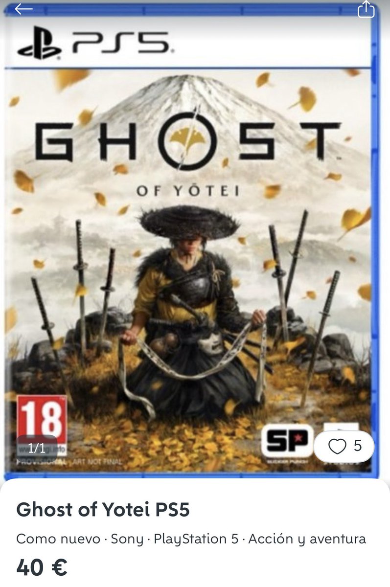 PythonGamess's tweet photo. La hostia que se va a meter Sony con ps6 en el formato digital se va a oír hasta en China.

Ghost Of Yotei 80€ en digital, 40€ en físico.

Me ponen una pipa en la boca obligándome a comprar la play 6 y prefiero que me abran la cabeza https://t.co/CE25OLu2k7