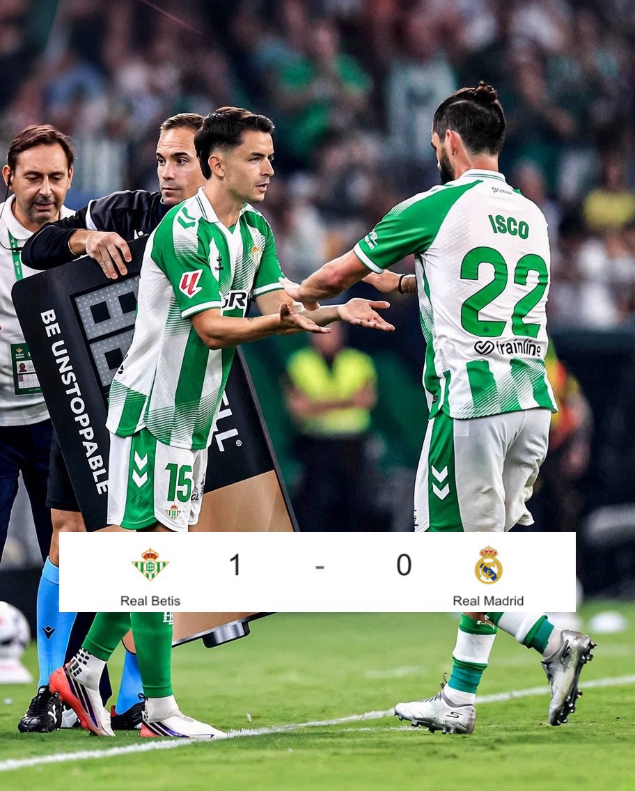 renacova's tweet photo. Mbappé falló un penal en el minuto 94.

Y el Betis le ganó al Real Madrid 😱

¿La mejor noticia? Fidalgo entró al minuto 60, y lo hizo muy bien 👏🏻🇲🇽 https://t.co/9YTMrr4B1a