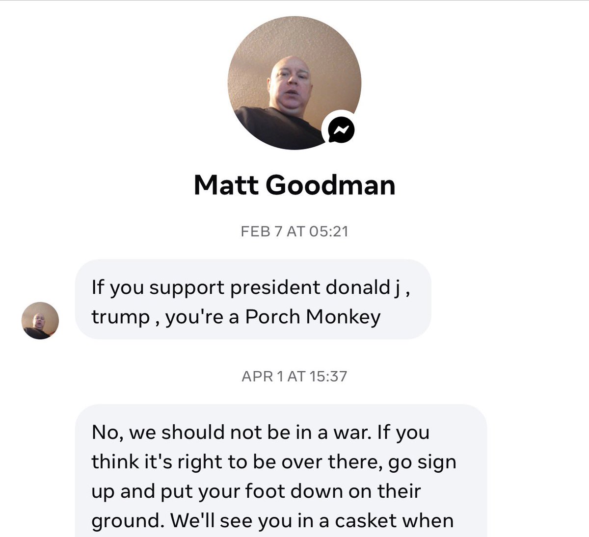 WillTheRealDeal's tweet photo. White Conservatives never treated me like this. Even without the MAGA hat. Only the socialist Left are the racist ones. Remember this Black people when you go vote. https://t.co/9n2pYEv68N