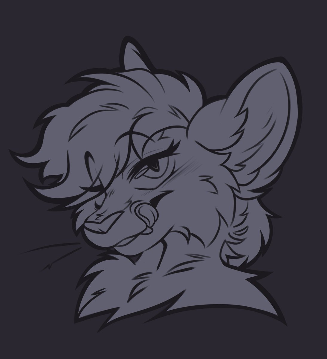 Remixwuffy's tweet photo. I have this unfinished kitty soft lin d badge of anyone would wanna grab it for 35? https://t.co/QNEUF3X6c2