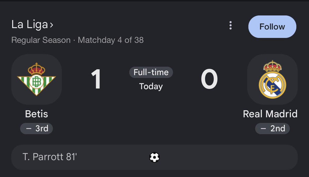 _AsiwajuLerry's tweet photo. This match taught me one thing, Mbappe may score all the goals but whenever Madrid need Magic to happen, there’s only one guy they always look up to. https://t.co/3CfQoi2gT7
