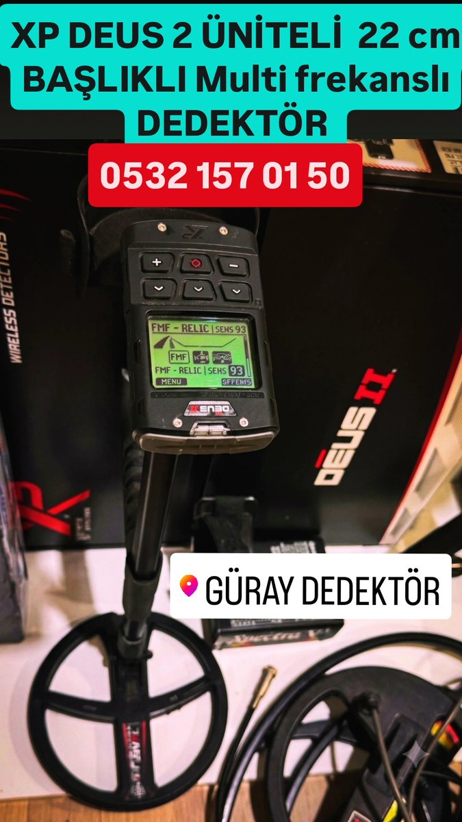 DedektorGuray's tweet photo. ❎🅿️ XP DEUS 2 ANA ÜNİTELİ (RC) FMF 22 cm BAŞLIKLI MULTİ FREKANS DEDEKTÖR
👉ikinci el temiz garanti devam ediyor
✅Güray dedektör balıkesir
📞 05321570150
Güray Doğru
#xpmetaldedektör #deusdedektör #xpdeus2
#xporxdedektör #güraydedektör #dedektörsatış #xp #dedektor #dedektör https://t.co/UOvQ7iS9Ug