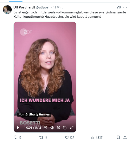 NorFalse's tweet photo. Das wird mit Ulf #Poschardt ganz tief unten enden.
https://t.co/pKVXBGkbWx https://t.co/YsIDK8vSrg