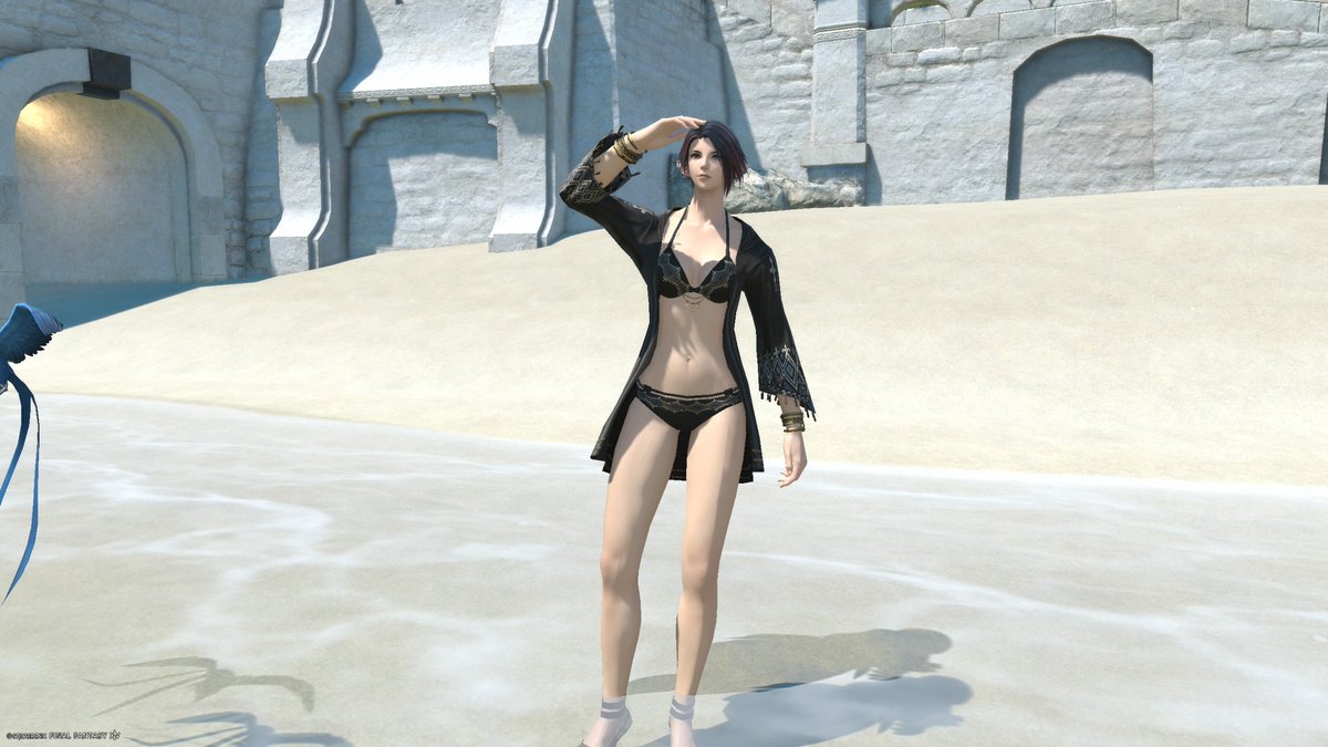 SkyMassu's tweet photo. @stellachomp Back when I genderbent my Elezen for little ladies day https://t.co/Wy4vEJHoU0