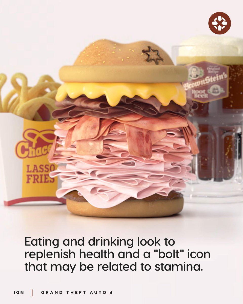 IGN's tweet photo. From food to headshots and wearing a disguise, here's 10 more details from Grand Theft Auto 6.

Head here for even more! https://t.co/4cZ5ojtnEt https://t.co/vzACQyIhGU