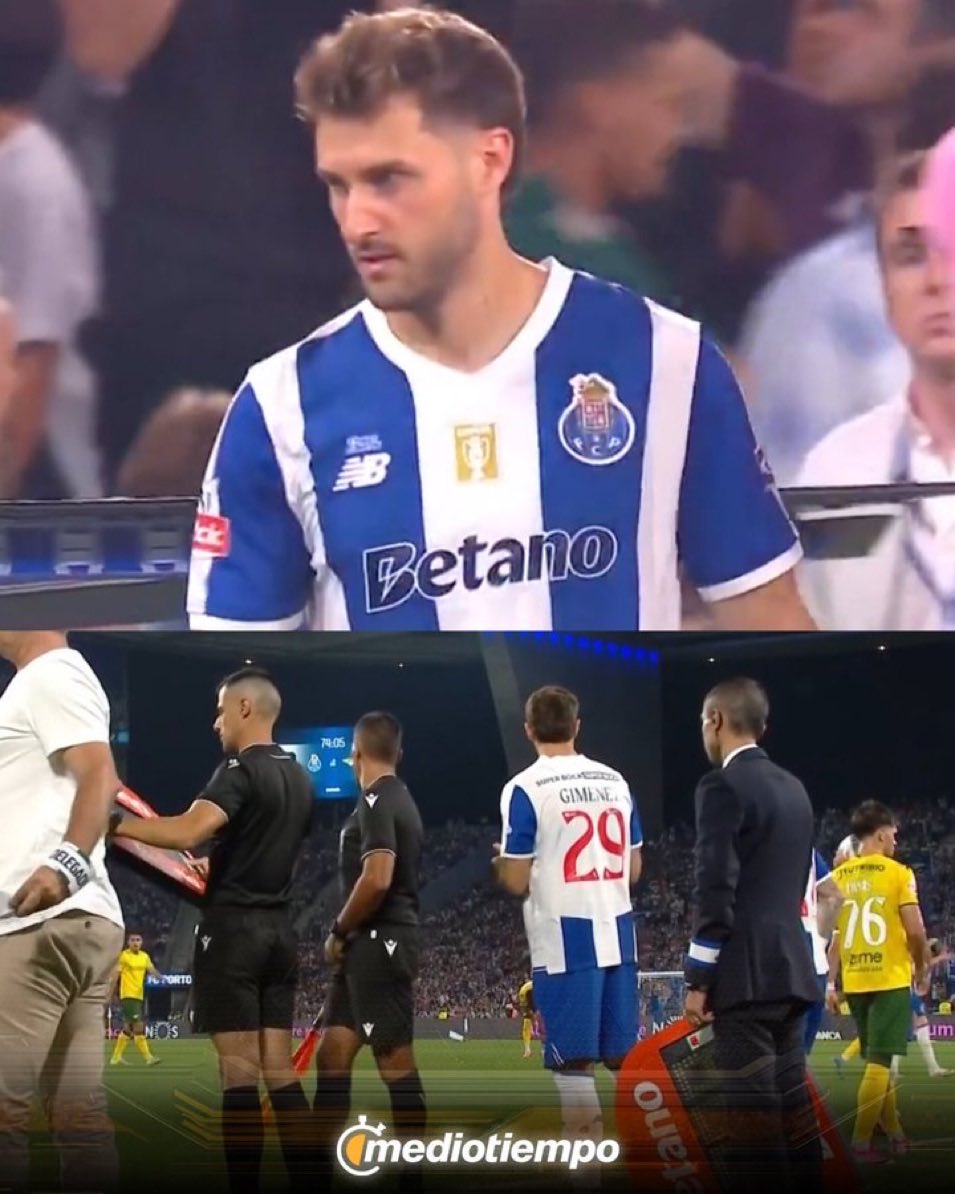 SalvaStreet's tweet photo. Buenos primeros minutos de Santi Giménez. Dos disparos a gol y otro par de jugadas de peligro generadas por el. 
Le va a venir muy bien el fútbol portugués https://t.co/R0dG3EbWlQ
