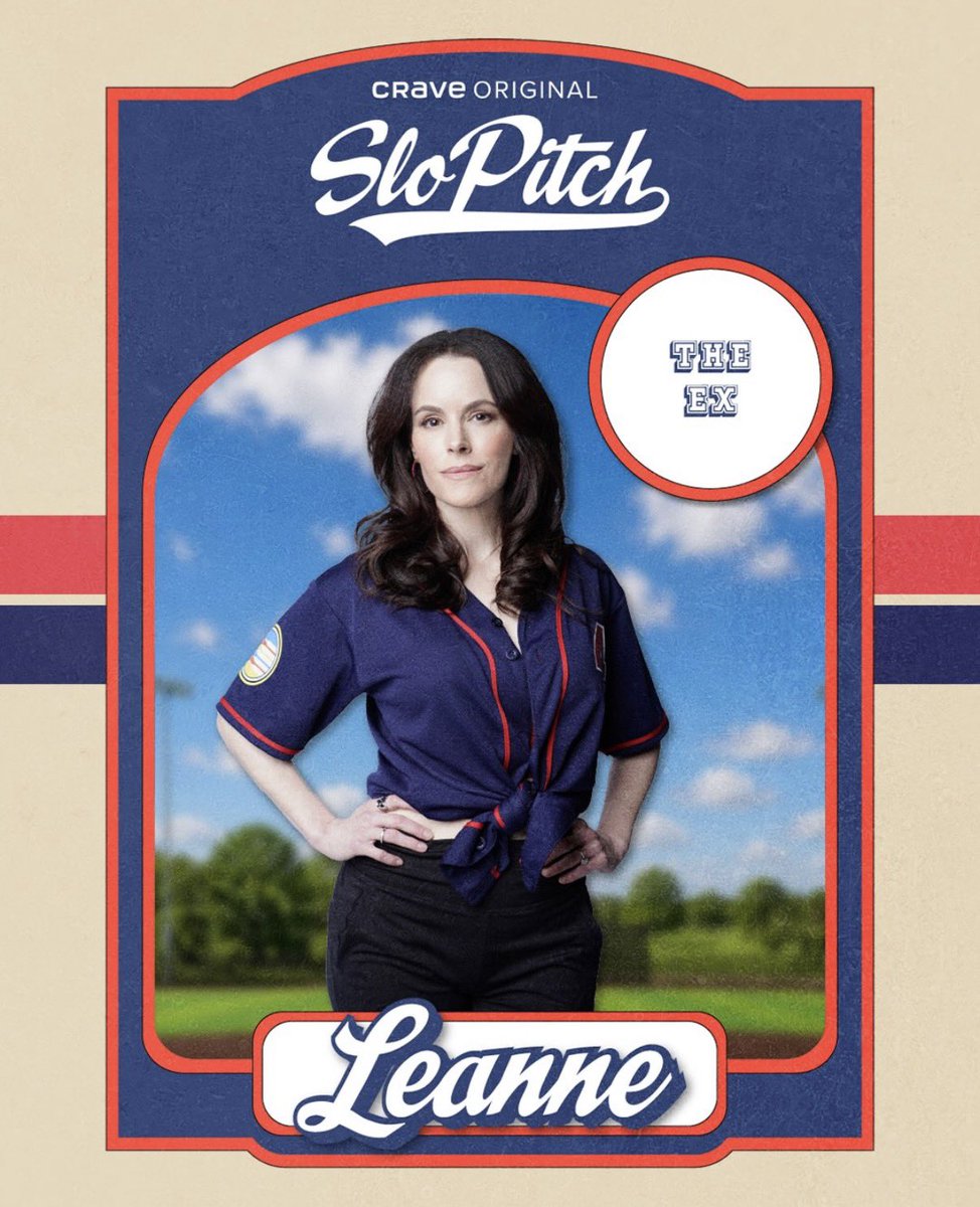 sapphicupdates's tweet photo. Character posters for ‘SLO PITCH’ have been released.

The series premieres September 25th on Crave. https://t.co/Mwdlp0xc4M