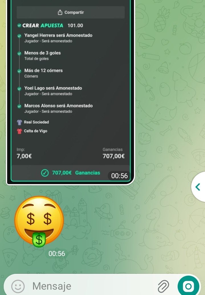 elprodelascombi's tweet photo. ✅✅🔥 ¡CUOTA 100 ACERTADA AYER! 🔥✅✅

Menuda locura la que sacamos en el Real Sociedad 🆚 Celta 💣💰

Mientras muchos se quedaron viendo el partido, nosotros volvimos a acertar una auténtica bomba de cuota 100 🚀📈

El partido terminó 0-0, pero nuestra combinada salió . https://t.co/zMTGivmcyR