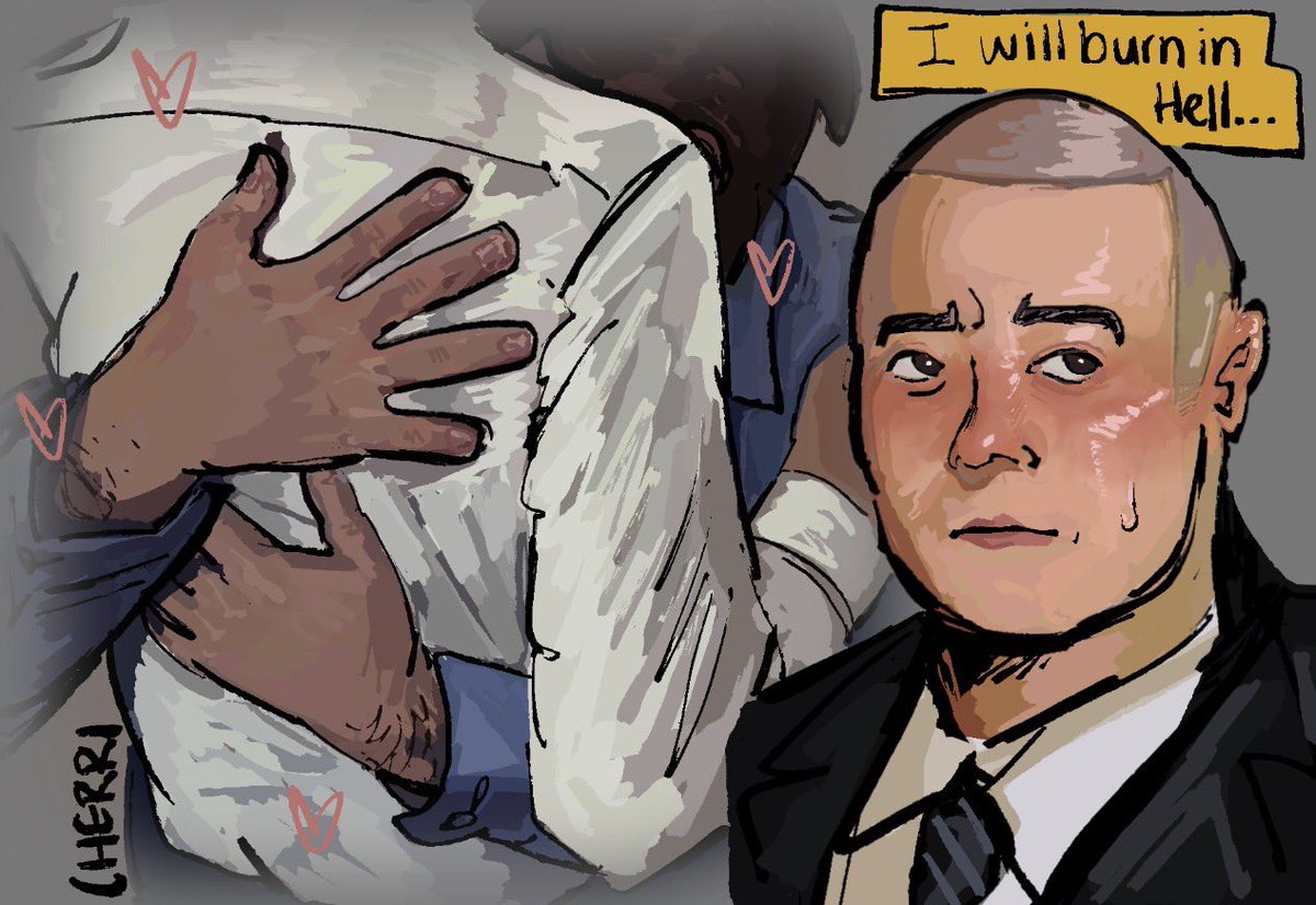 sourch3rrii's tweet photo. I think this actually counts as suggestive art. It’s hofffisk anyways it’ll get 6 likes #sawtwt https://t.co/480RxjbmWk