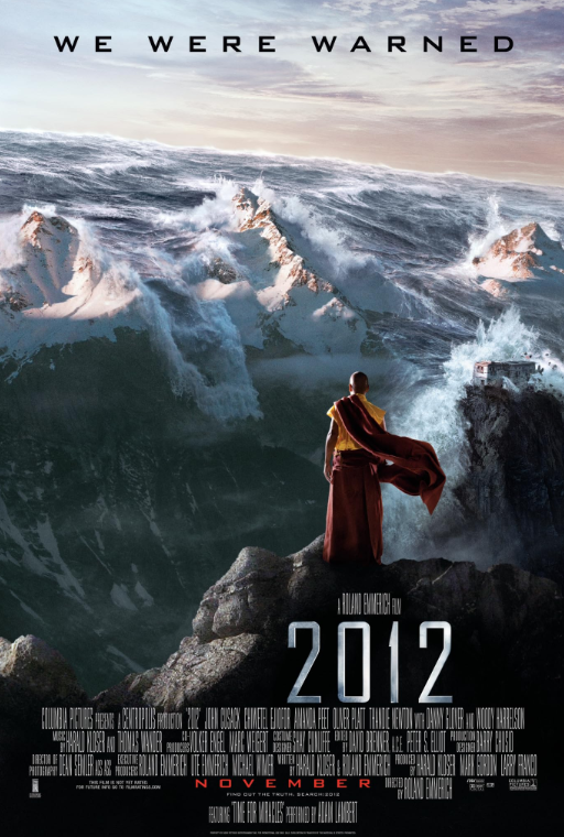 TriviaCinefila's tweet photo. Abrimos hilo de la película 2012 (2009)

Una de las películas de catástrofes más descomunales de Roland Emmerich. 🌎💥

La historia sigue a un escritor que intenta mantener con vida a su familia mientras una serie de desastres naturales comienza a destruir el planeta https://t.co/3tljWtk7u8