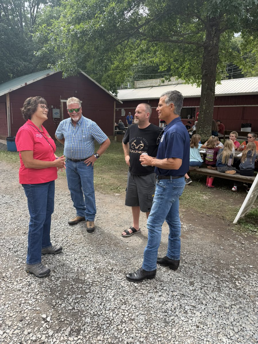 RepMeuser's tweet photo. It was a pleasure to be at the Sullivan County Fair today with my friends @PATreasurer Stacy Garrity, County Commissioners Darlene Fenton and Brian Huffsman, Don Cicero, and everyone who came out to enjoy the festivities.

It was great to spend the day catching up with friends, discussing important local issues, and enjoying great food—including milkshakes. These events remind us of Pennsylvania’s best traditions and the communities that make our commonwealth such a great place to live.

Thank you to everyone who put on this fantastic event.