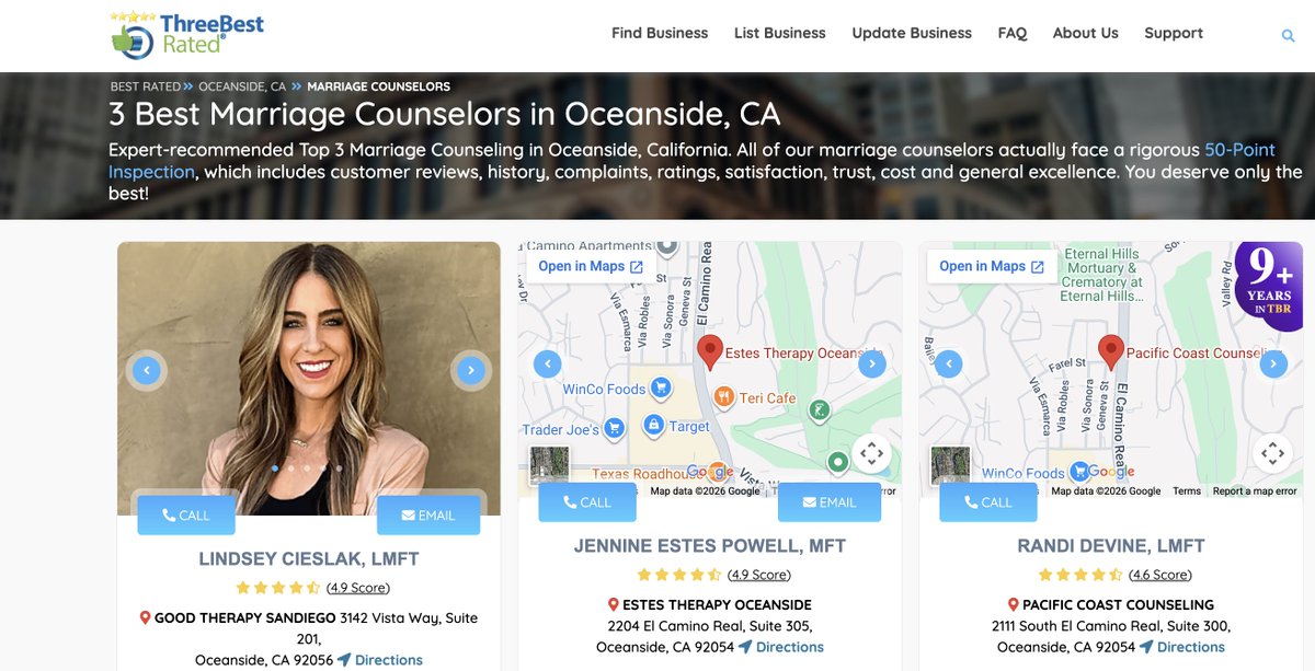 brooks_katie's tweet photo. 🎉 Congrats to Lindsey Cieslak, LMFT for being named a Top 3 Marriage Counselor in Oceanside! 🏆💛

Looking for couples therapy? Lindsey’s availability varies, but we have waitlist options + other amazing therapists!
📞 Call us or request online: https://t.co/YkgAMs6bNs https://t.co/tZfJjs3fTl