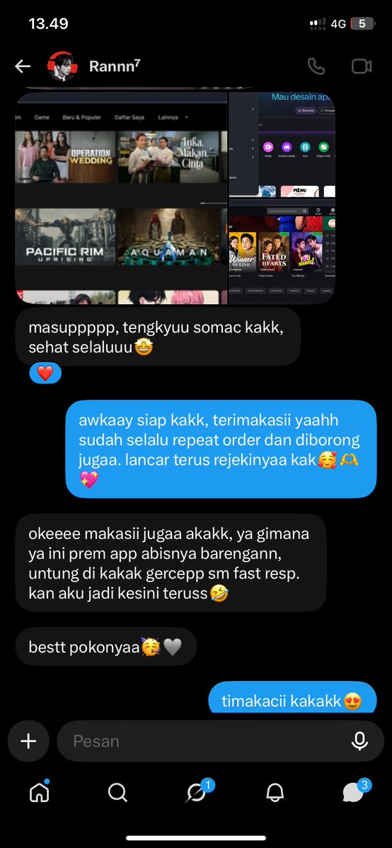 madicng's tweet photo. baru openk sudah diborong sama my loyal cust gweh🥹🫶 https://t.co/4bVzihcZN2