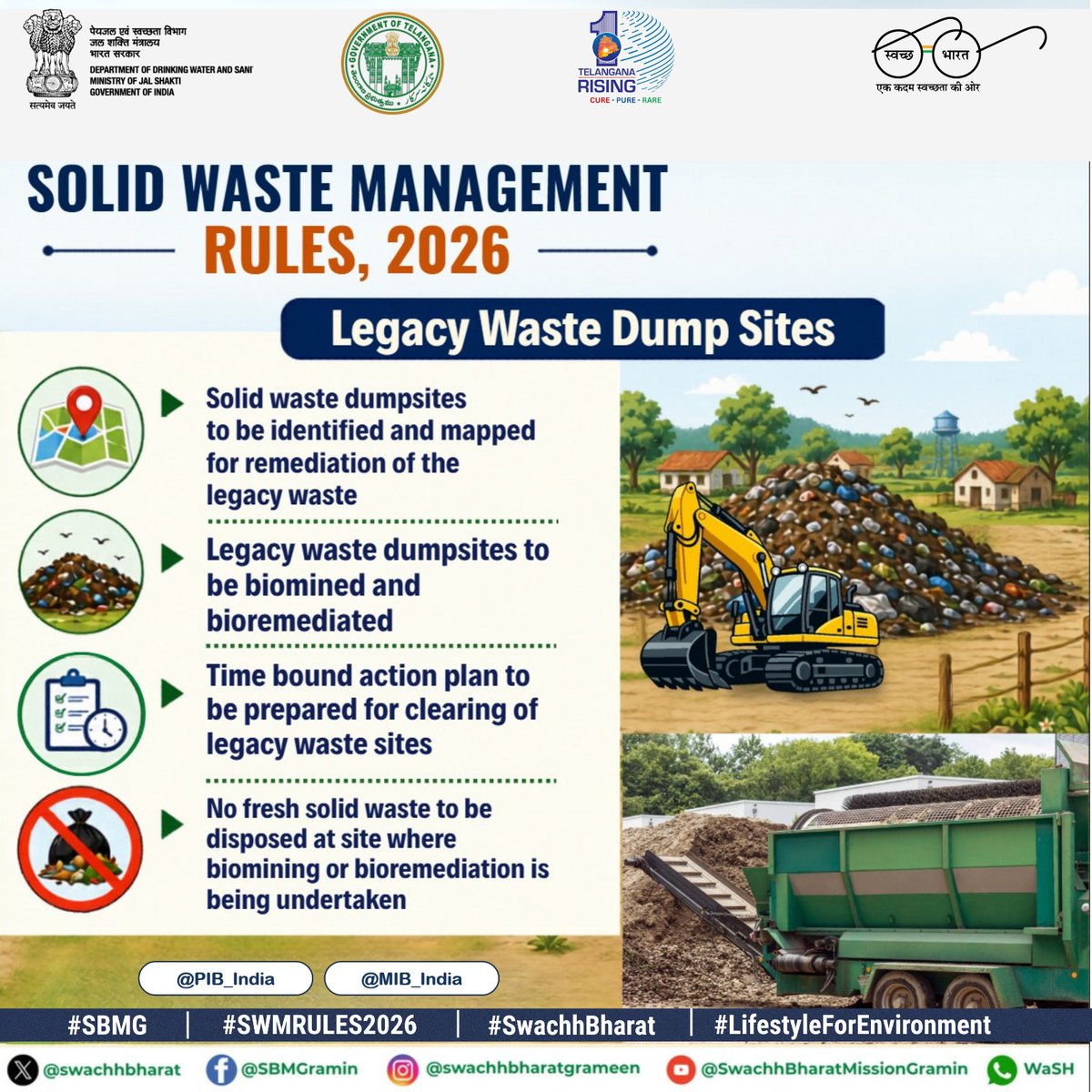 sbmmedak's tweet photo. #SBMG #SWMRules2026 #LifeStyleForEnvironment #MissionLiFE #SBMG #JJM #SWMRules2026 #WED2026 #swachbharath @MoJSMOIndia
@jaljeevan
@MoRD_GoI
@TSSBMG
@Collector_MDK
@OfficeMedak
@ACLB_Medak https://t.co/hz2iZ4D8Zt