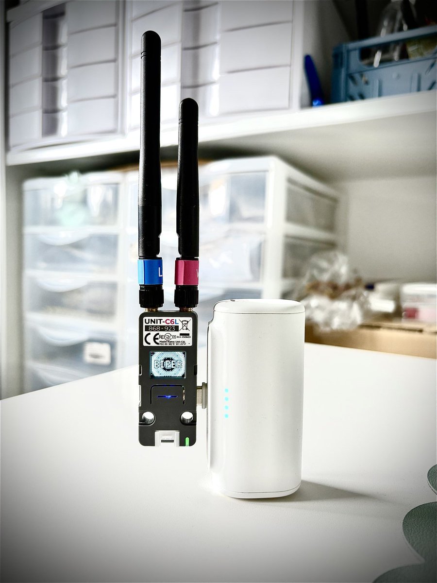 Alacritic_Super's tweet photo. What if your emergency network didn't need the internet at all?

Biper is an open-source LoRa mesh project built for the M5Stack Unit C6L, using an ESP32-C6 & SX1262 radio. 

Two Biper devices can exchange messages without cellular service, internet, subscriptions or a central server. The network can also relay messages between devices, extending coverage as more nodes are added. 

The device hosts its own Wi-Fi web panel, so your phone can connect directly to the cube without installing an app. It also has a small 64×48 OLED, button, buzzer and status LED.

The project is still being tested, so range, power consumption and long-term stability haven't yet been measured.

Explore the source code and built your own personal network.