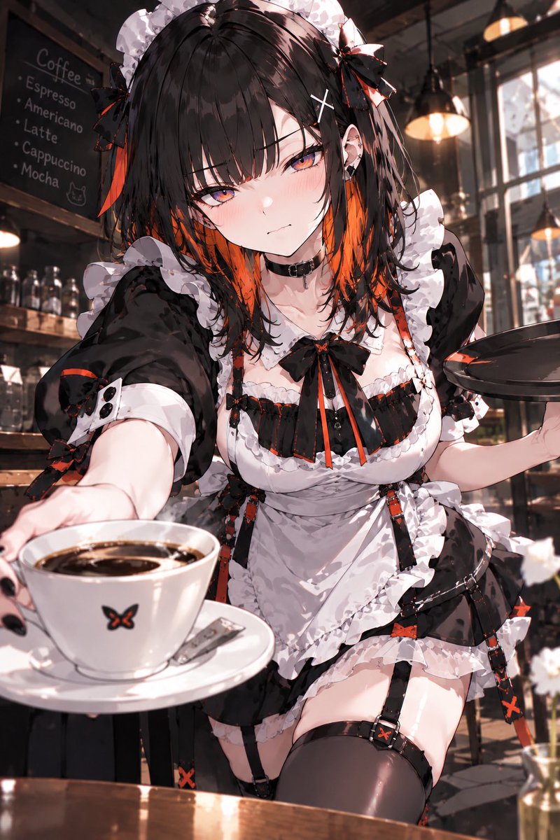 beriakureno's tweet photo. 土曜日限定メイド服ver
はぁ...はい、お待たせしましたー...
#メイド曜 #AIart️️️️️️️️️️️️️️️️️️️️️️️️️️️️️️️️️️️️️️️️️️️️️️️️️️️ #AIイラスト #オリキャラ https://t.co/OiKEozuljy