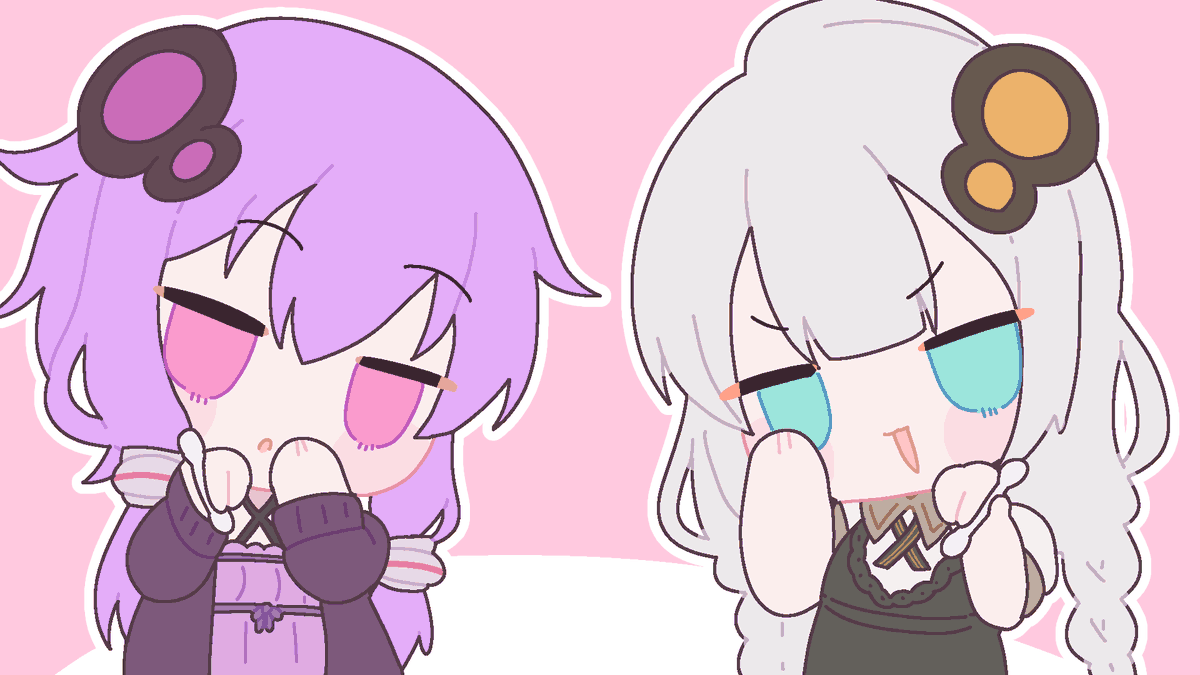 raisufurawa's tweet photo. ゆづきず耳かき
#紲星あかり　#結月ゆかり https://t.co/1QOXK4blGn
