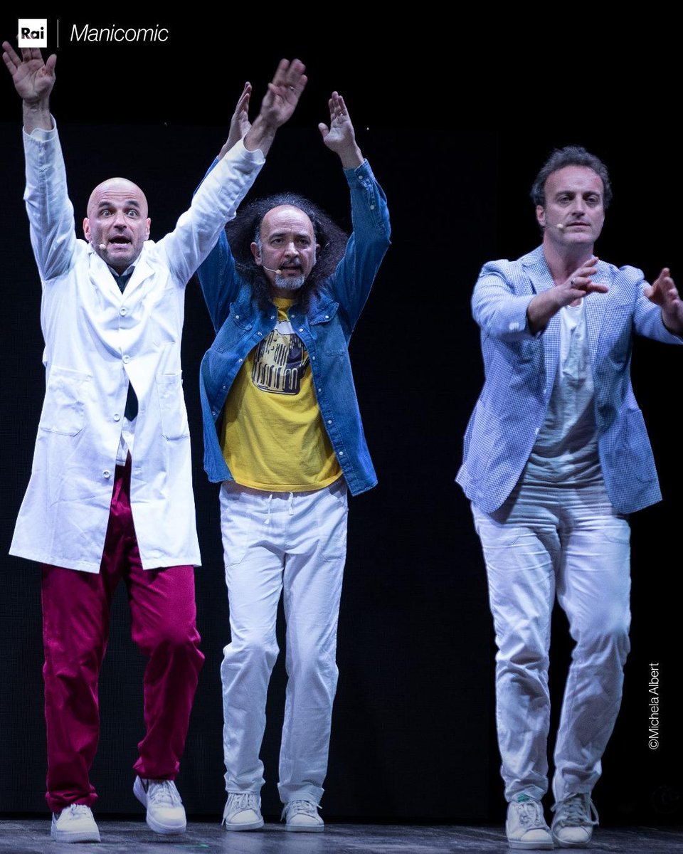 raicinque's tweet photo. “Manicomic” di Rimbamband, regia di Gioele Dix. Un #Teatro in cui la maschera e la comicità vanno a braccetto con la giocoleria, la clownerie, il mimo e la musica.

Stasera #12settembre alle 21.20 su #Rai5 e già su #RaiPlay: https://t.co/jfvV8z5R7q https://t.co/RviBFZ0bAW
