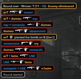 HRebisz's tweet photo. @MIBR @LNZcsgo fucking trash 322 dogs https://t.co/kG6YJFUYU7