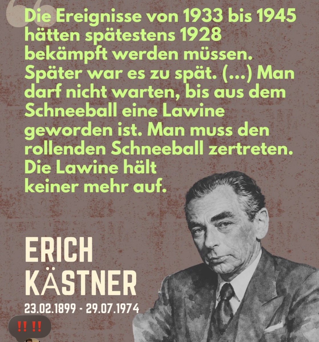 HakanTasBerlin's tweet photo. AfD Verbot jetzt endlich ernsthaft prüfen!!! Bevor es erneut zu spät werden kann!!! https://t.co/jvM2ZnMF6h