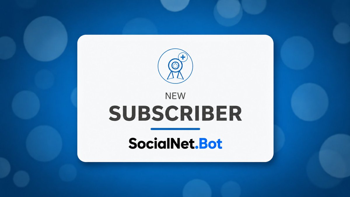 PROLLKING's tweet photo. I just got A NEW SUBSCRIBER!!! on my Telegram channel. Subscribe too and you will be able to see my best content at: prollking VIP
https://t.co/V19MajwmYq
Offered by #socialnetbot, @socialnet_bot, #telegramvip, #telegram https://t.co/29XB1PNm6a