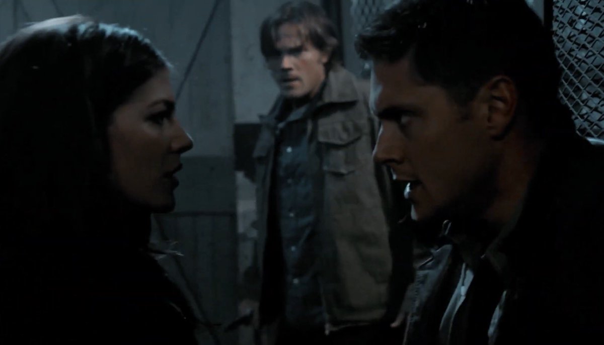 ILYSMMBB's tweet photo. Actually it’s Dean and A GIRL competing over Sam 😭 https://t.co/wLim7LkIJ9