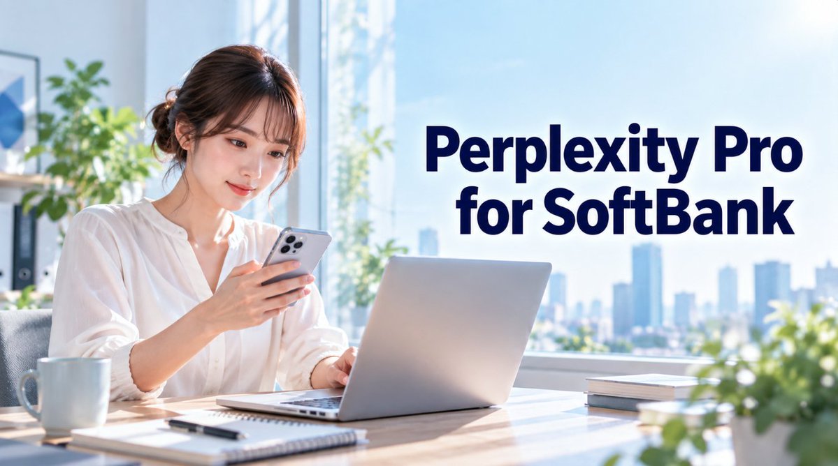 BooksUrei's tweet photo. 「Perplexity Pro for SoftBank」って結局どういう仕組みなの？と気になった方向けに無料になる条件やAI副業リサーチでの活用イメージまで、初心者向けにまとめました✨️
申し込み前の確認にチェックしてくださいね😊

▼ブログ記事はこちら
https://t.co/PjdDrmO58b

#AI副業 #生成AI https://t.co/xQsmZ379CD