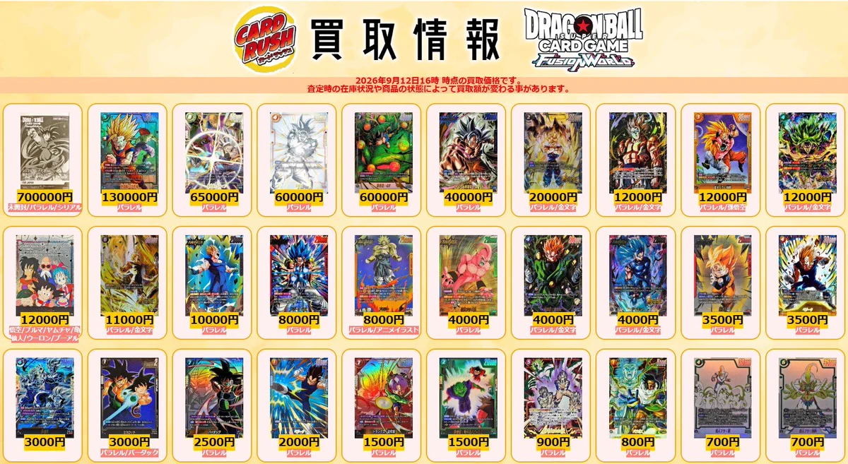 カードラッシュドラゴンボール on X: 