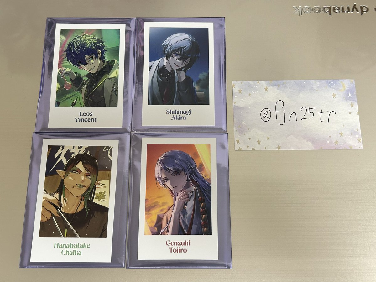 fjn25tr's tweet photo. 【交換】にじさんじ にじストア6周年 メモリアルグッズ チェキ風カード

譲：画像1
求：画像2❤️

郵送希望です。
検索からでもお気軽にお声掛けください。
（※初回はプロカ必読でお願い致します） https://t.co/3Zxc2gXCRa