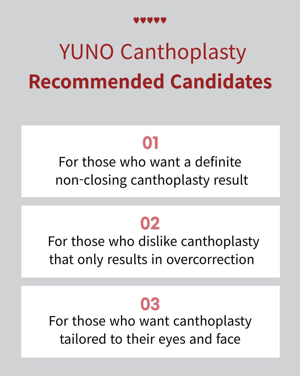 yuno_eng's tweet photo. ✨ Definite opening, without re-adhesion. 👁

YUNO Canthoplasty is customized to your eye shape and facial features for a clear, balanced, and natural-looking result

🤍📍 Yuno Plastic Surgery, Seoul
💬 KakaoTalk: yuno_ps
📱 WhatsApp: +82 10 2257 8670

#YunoPlasticSurgery https://t.co/NDYBeEipV3