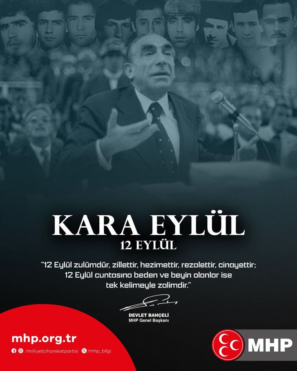 BBvolkanyilmaz's tweet photo. Unutmak Tükenmektir!
#12Eylül https://t.co/IC1NvE2rnM
