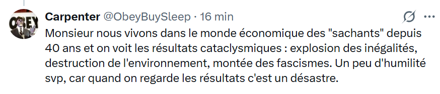ObeyBuySleep's tweet photo. @StefPalomba J'ai eu la même réaction, pour moi les néolibéraux ce sont les médecins de Molière : "le malade n'est pas encore guéri ? c'est parce qu'on ne l'a pas encore assez saigné !"... https://t.co/0PuWqPCrLt