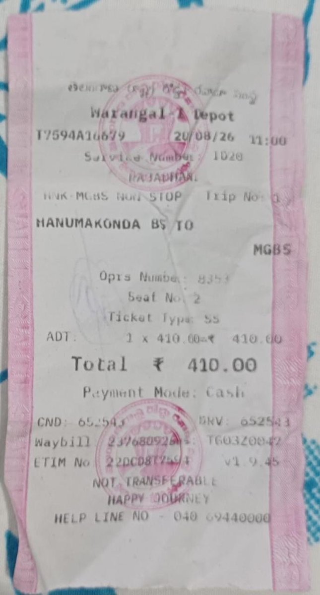 BRSHarish's tweet photo. ఆర్టీసీ ఛార్జీల పేరుతో ప్రజల జేబులకు కాంగ్రెస్ ప్రభుత్వం చిల్లు పెట్టడం సిగ్గుచేటు.

హైదరాబాద్–హన్మకొండ ఏసీ బస్సు ఛార్జీ ఆగస్టు 20న రూ.410 ఉంటే.. సెప్టెంబర్ 11న ఏకంగా రూ.570కు పెంచారు

అంటే కేవలం 20 రోజుల వ్యవధిలోనే ఒక్క ప్రయాణికుడిపై రూ.160 అదనపు భారం.

ఎలాంటి ముందస్తు ప్రకటన లేకుండా.. రాష్ట్రవ్యాప్తంగా అన్ని మార్గాల్లో ఛార్జీలు పెంచడం ఎంతవరకు సమంజసం?

ఇది ప్రజా పాలన కాదు.. 
ప్రజలపై దోపిడీ పాలన!

మాటల్లో ఉచితాలు.. 
చేతల్లో ఛార్జీల మోత!

ప్రజలపై భారం మోపడం ఆపి, పెంచిన ఆర్టీసీ ఛార్జీలను వెంటనే తగ్గించాలని డిమాండ్ చేస్తున్నాం. 

ఇష్టం వచ్చినట్లు ఛార్జీలు పెంచి ప్రజల జేబులకు చిల్లు పెట్టాలని చూస్తే.. BRS చూస్తూ ఊరుకోదని కాంగ్రెస్ ప్రభుత్వాన్ని హెచ్చరిస్తున్నాం. @TelanganaCMO