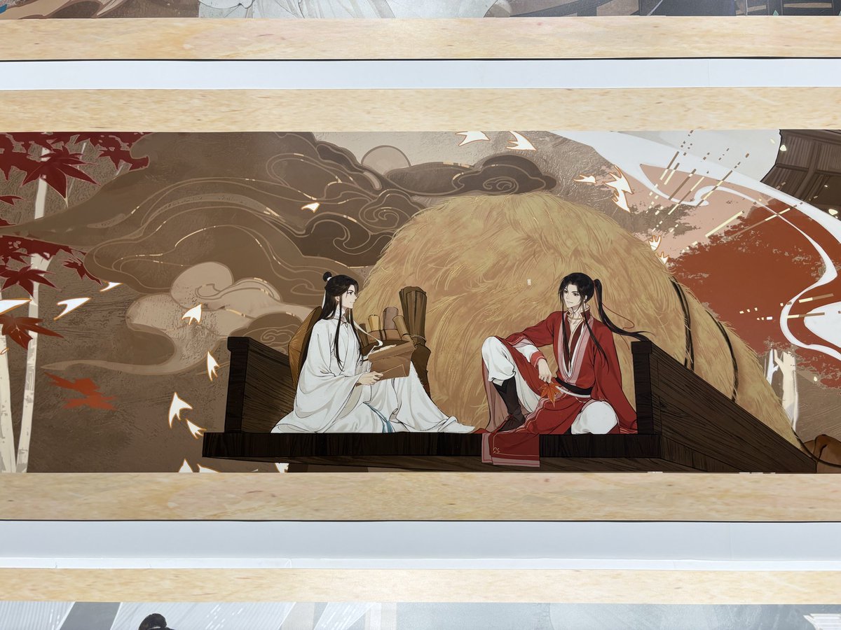 nako_0806's tweet photo. #アニメ天官賜福 
展示会1人参加デビュー、頑張って行ってよかった🙏 https://t.co/yPzu3jpPwk