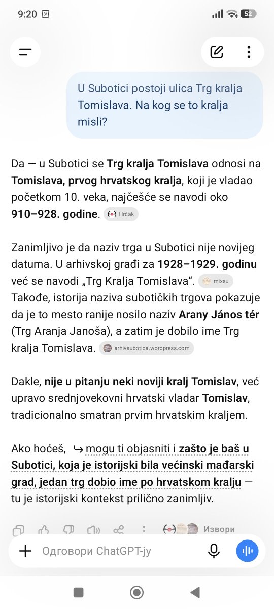 volem_srem's tweet photo. Zašto u Srbiji postoji ulica koja se zove po izmišljenom Hrvatskom kralju??? 🤔 https://t.co/6JOJuNHGp6