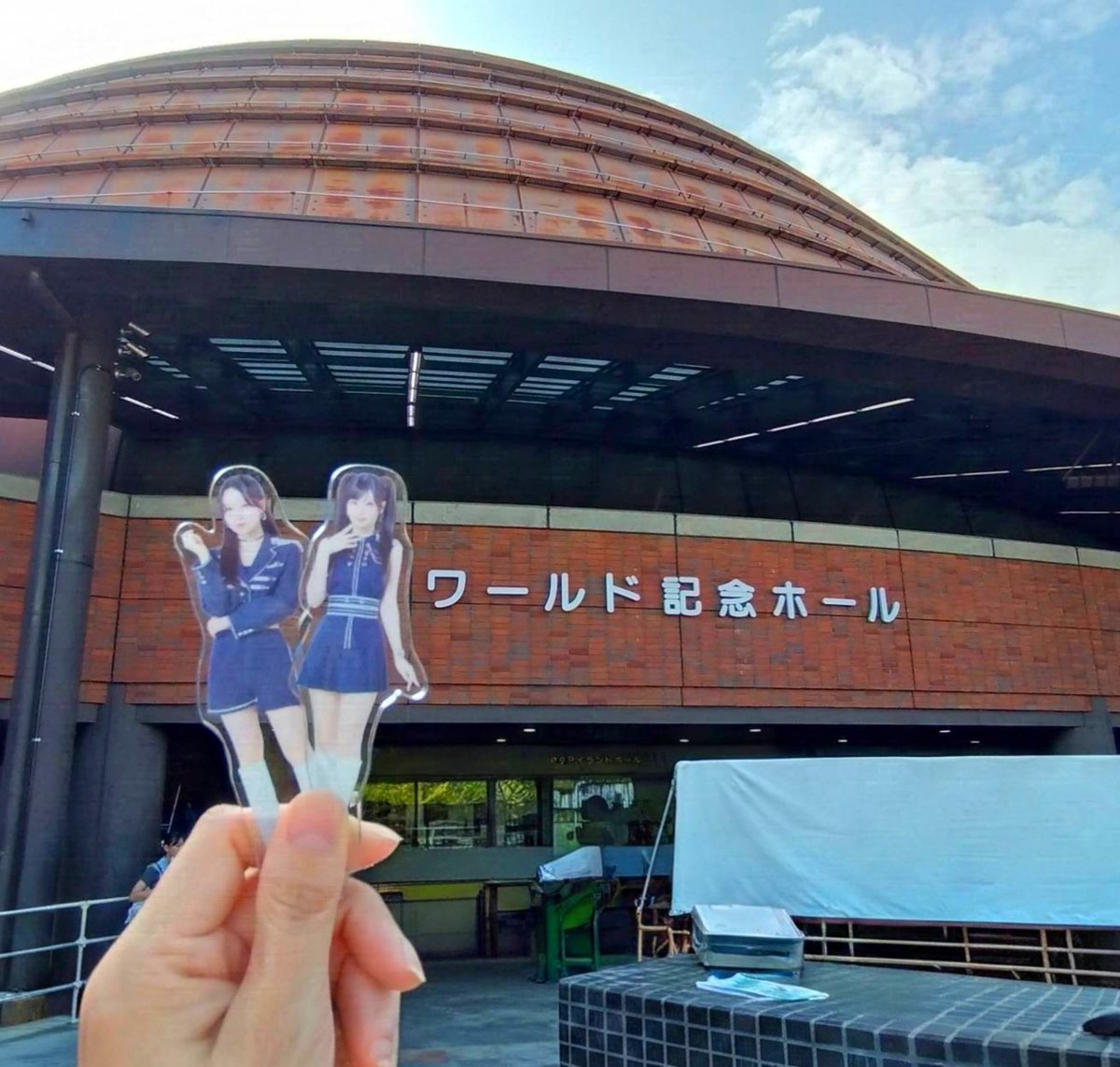 mshs_8586's tweet photo. 昨日まで、危うくGLION ARENA KOBEだと思いこんでいた私が通ります……無事に着けてよかった……（笑）久しぶりのME:Iライヴ、楽しみ！！ https://t.co/rcbC50MEsM