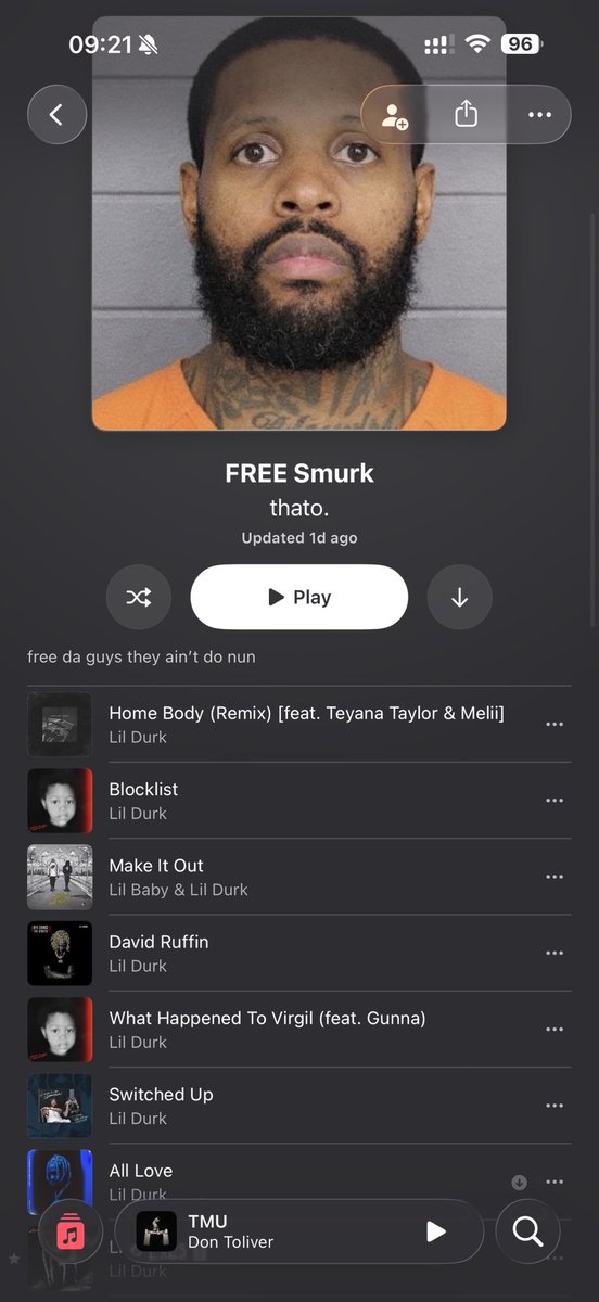 Bidibidi100's tweet photo. Let me JAM Durk today 🤣 https://t.co/D365zfWLLk