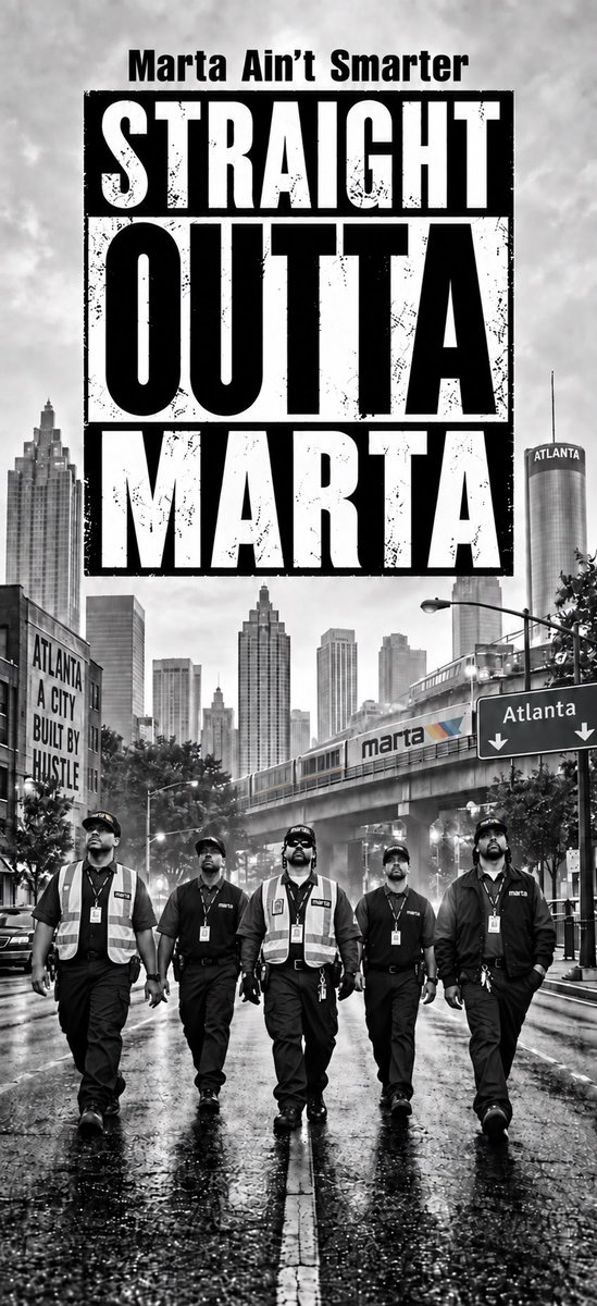 BrickCityGamer's tweet photo. STRAIGHT OUTTA MARTA — MARTA AIN’T SMARTER 🚆🔥

#MARTA #AtlantaTransit #Atlanta #PublicTransportation #TransitLife https://t.co/B38FnpUzvc