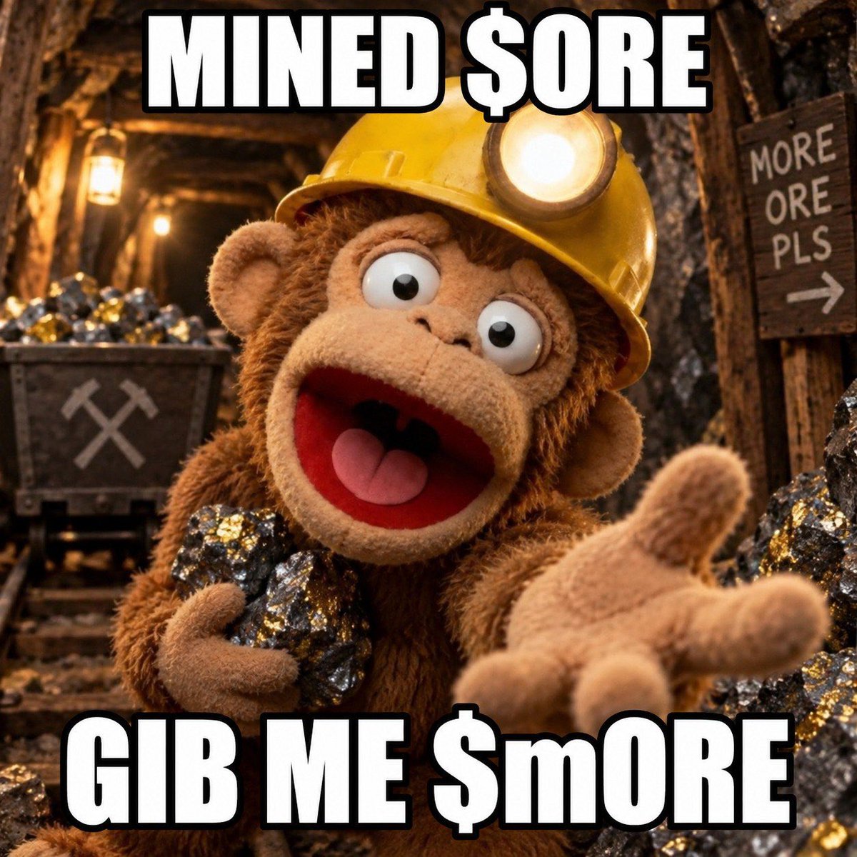 MonkeyOreSOL's tweet photo. @defnotnothing @ORE very clean that monkey need mORE $ORE

@monkeyoresol https://t.co/0zMzVwwPFR