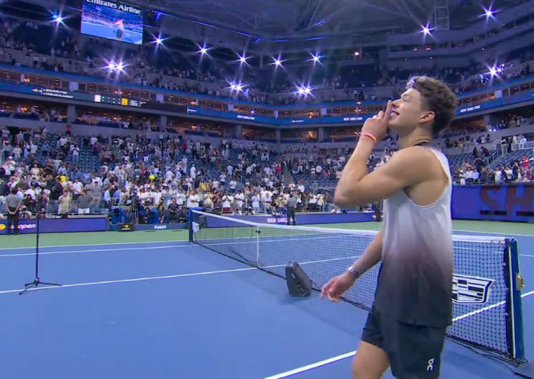 FabrizioL05's tweet photo. SIGAN HABLANDO CARAJO

CALLADOS Y CON COJONES ESTAMOS EN LA FINAL 

BEN SHELTON VS ALEXANDER ZVEREV EL DOMINGO 

LA SALVACIÓN DEL TENIS ESTA EN NUESTRAS MANOS https://t.co/gqbJspbvrw