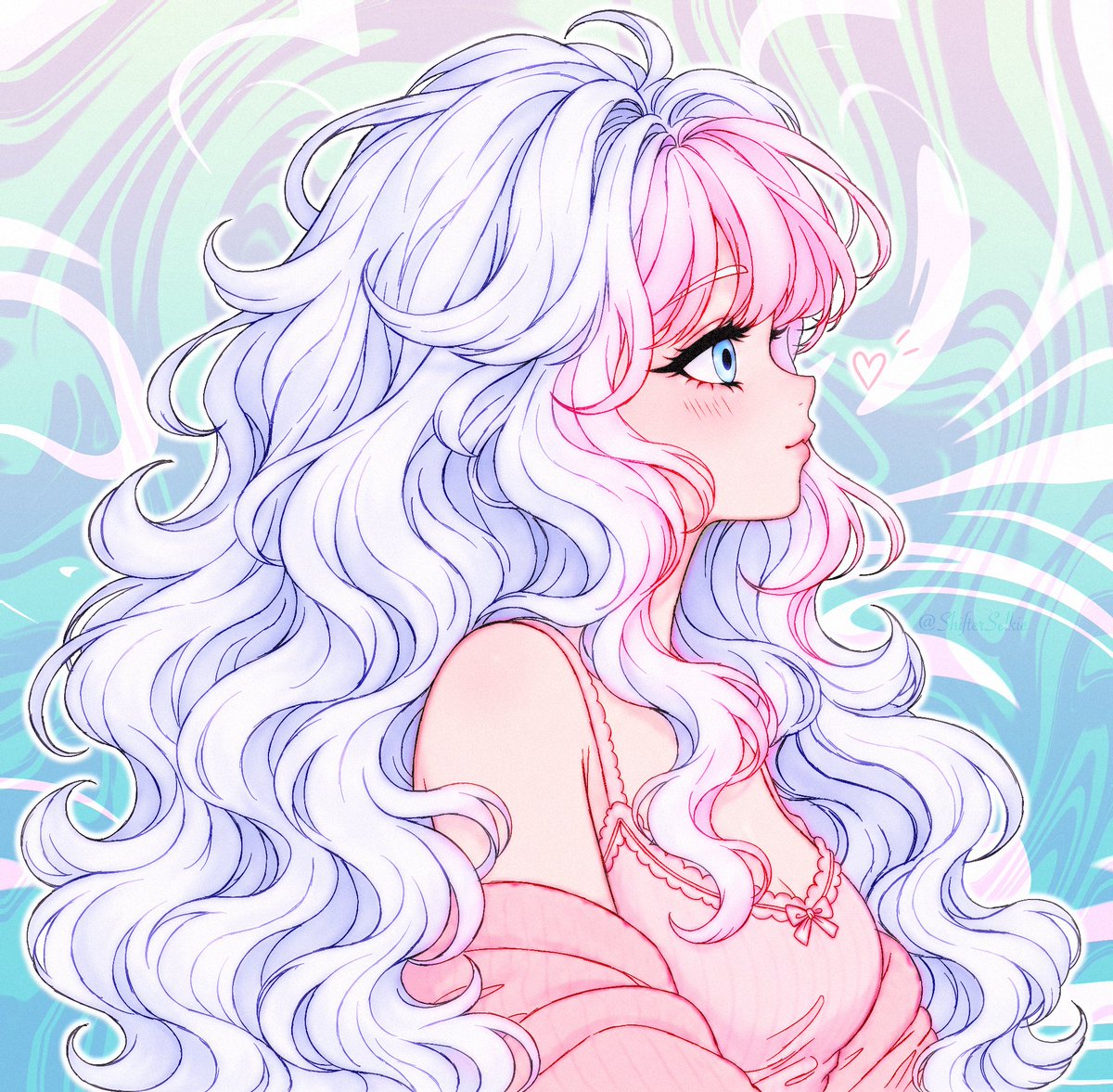 SelkiesRealm's tweet photo. A little colored sketch of human Selkie! 🥺💗 I’ve been trying out a new coloring method, and I think she turned out so soft and adorable ✨🌙

#VTuberArt #DigitalArt #SelkiesRealm #selkdoodles #smallartist https://t.co/XWw6Z94TRq