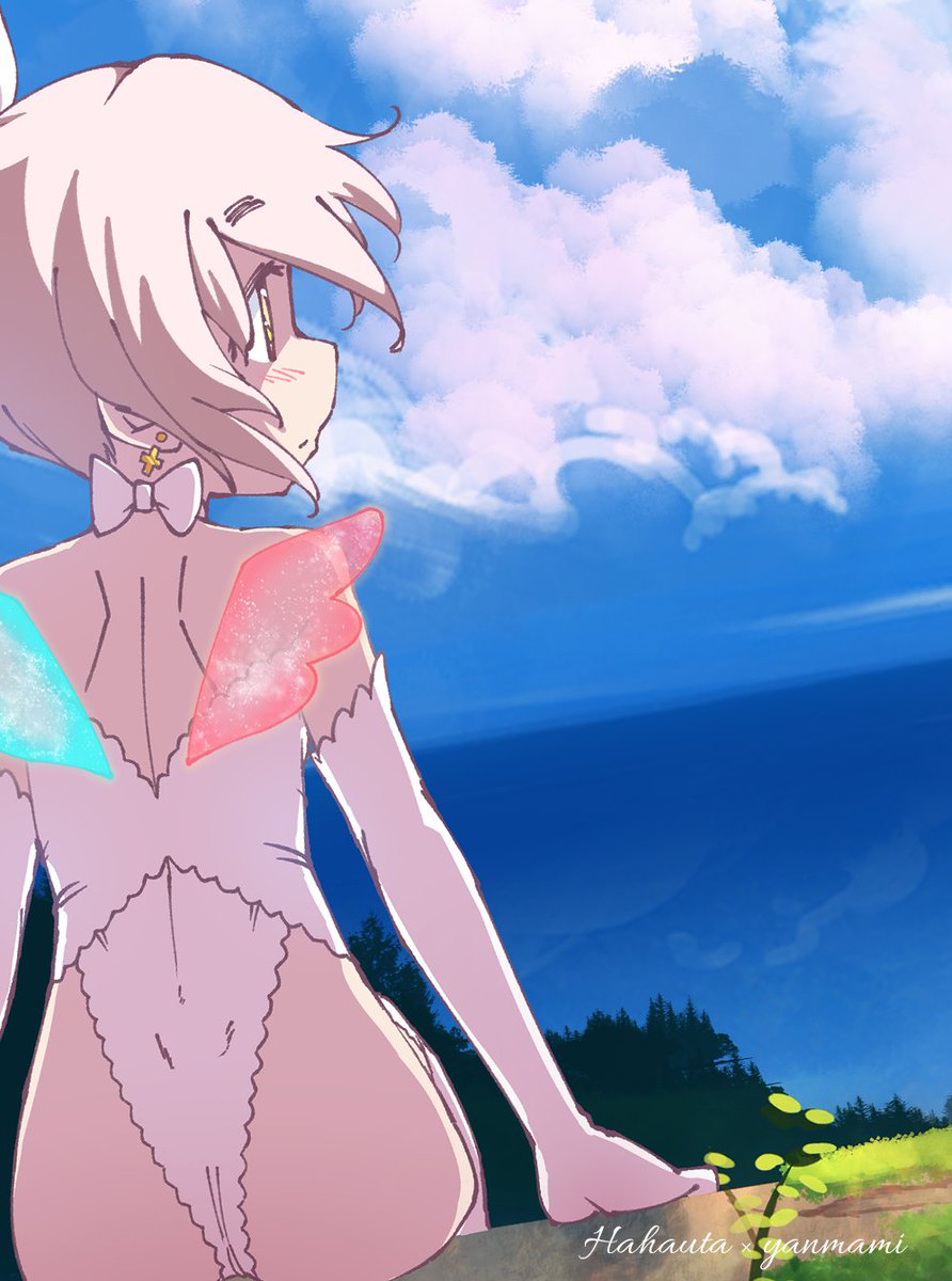 mamsansuki's tweet photo. エモく出来たと思う
共同制作イラストです https://t.co/lqUAJrrYt9