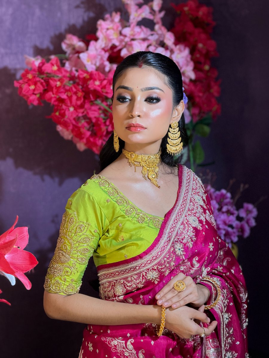 seldacantemur1's tweet photo. || ROYAL RECEPTION ||

Makeup &amp; Hair: Biswajit Mallick 
Bridal bookings open for 2026–2027 
Contact for makeup bookings: 7439331014 https://t.co/zPkzvWe3Oq
