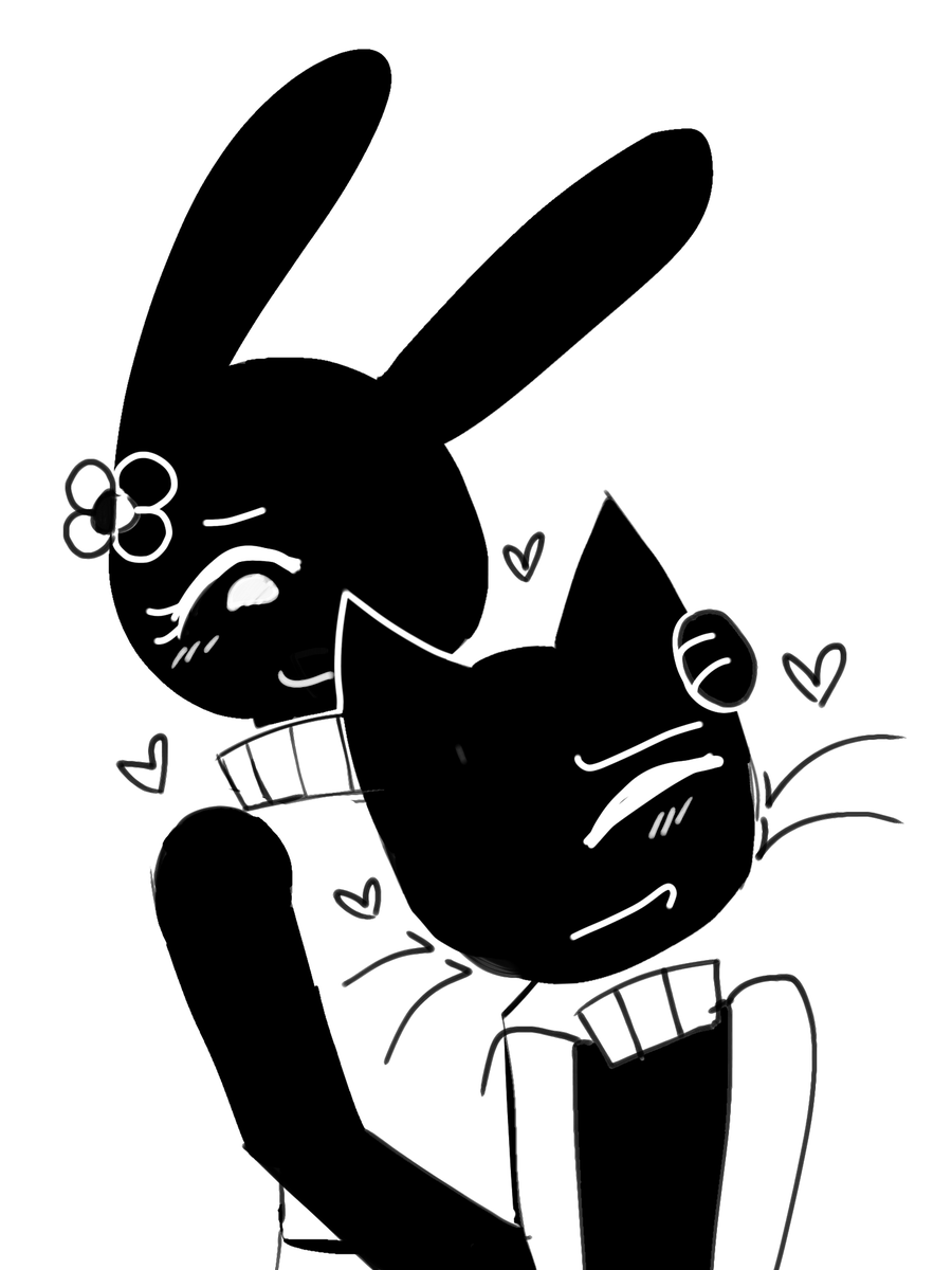 furkoko1's tweet photo. 🐇Mikki x 🐱Kopi ❤️❤️❤️ https://t.co/WN7zlyBeT0