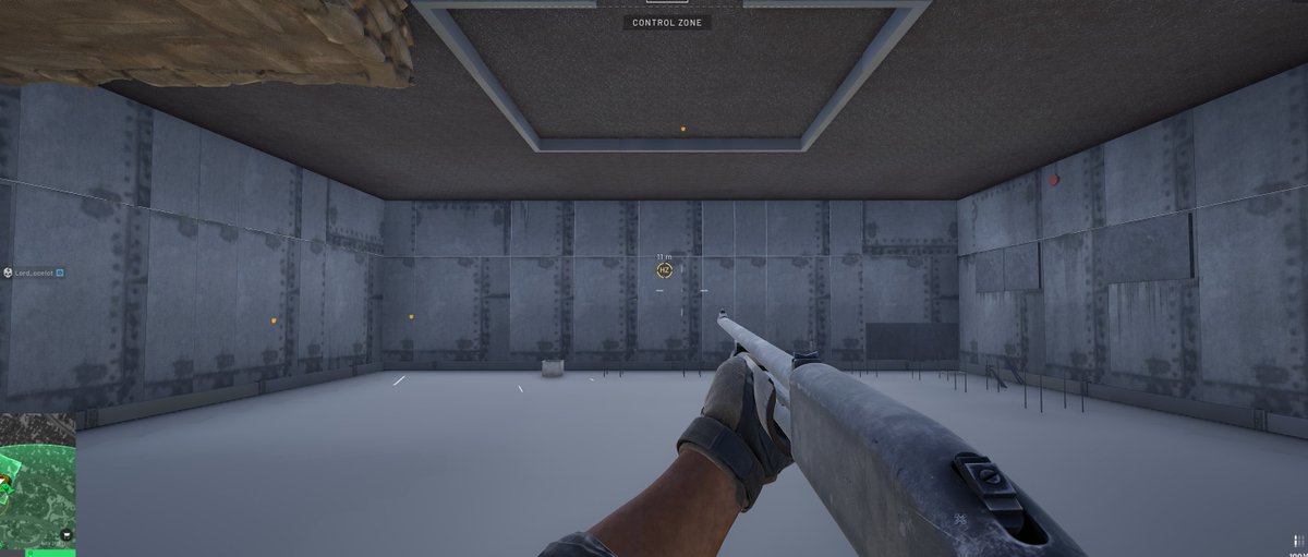 Brick43925's tweet photo. @WARDOGS 
so. . . fun fact. If you're on an Talon SAM and place it on that lovely little open space with all the HVAC vents. And proceed to hop on and then hop off. There's a small chance you get sent to the backrooms https://t.co/LkgAIOYWx2