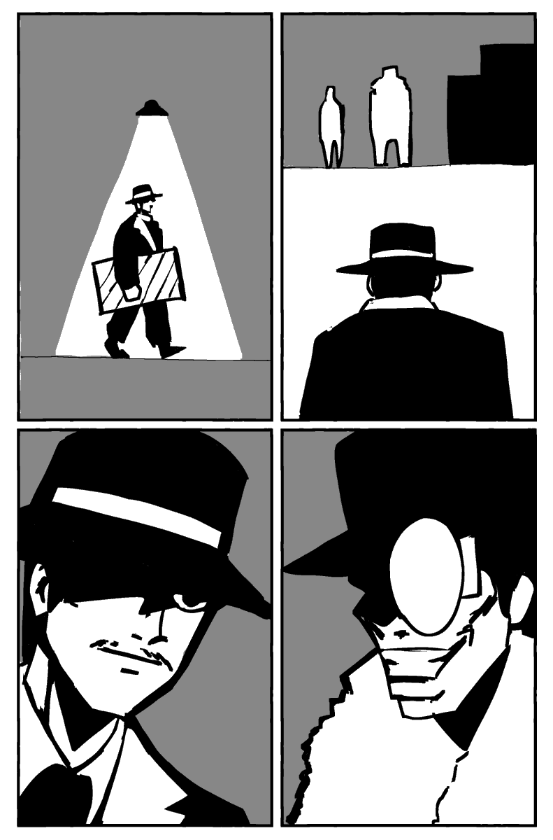 MUDDartZ's tweet photo. part 2 of a short story about a hardworking painter with his imaginary friend #comic #drawing #oc https://t.co/oluBzsNiD1